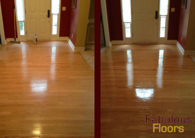 before and after floor resurfacing atlanta